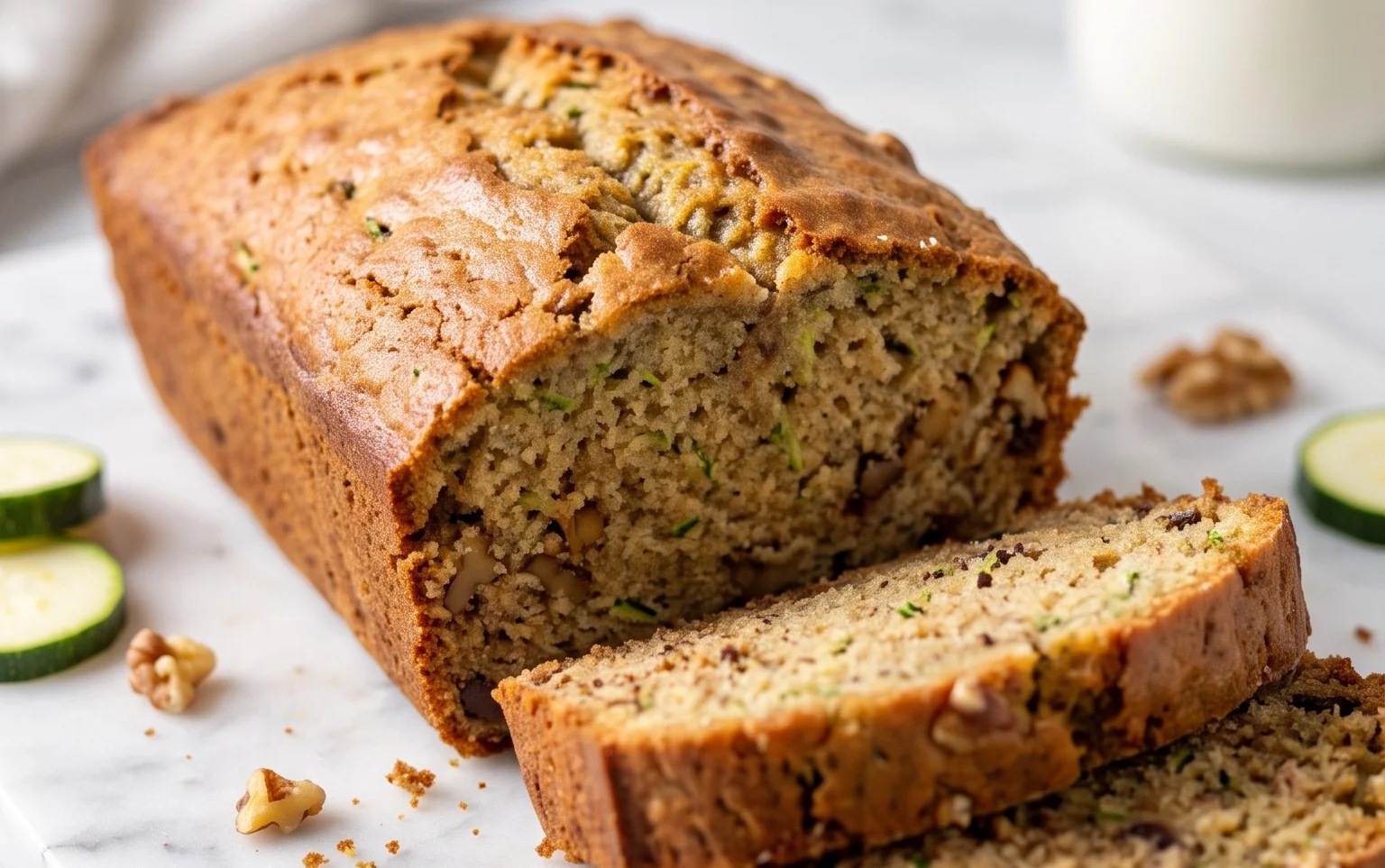 Recette de Pain aux Courgettes Facile et Moelleux