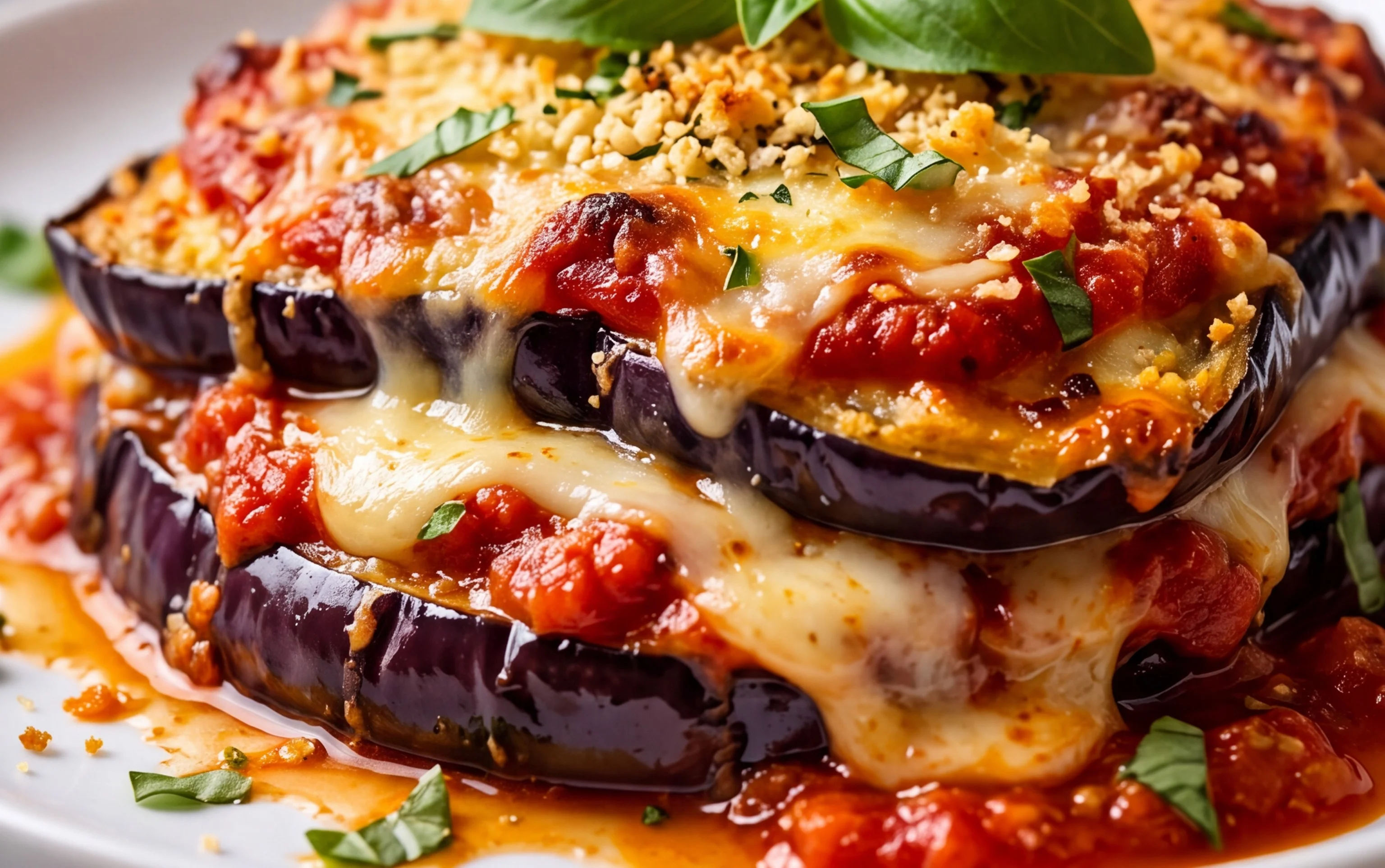 Authentic Eggplant Parmesan