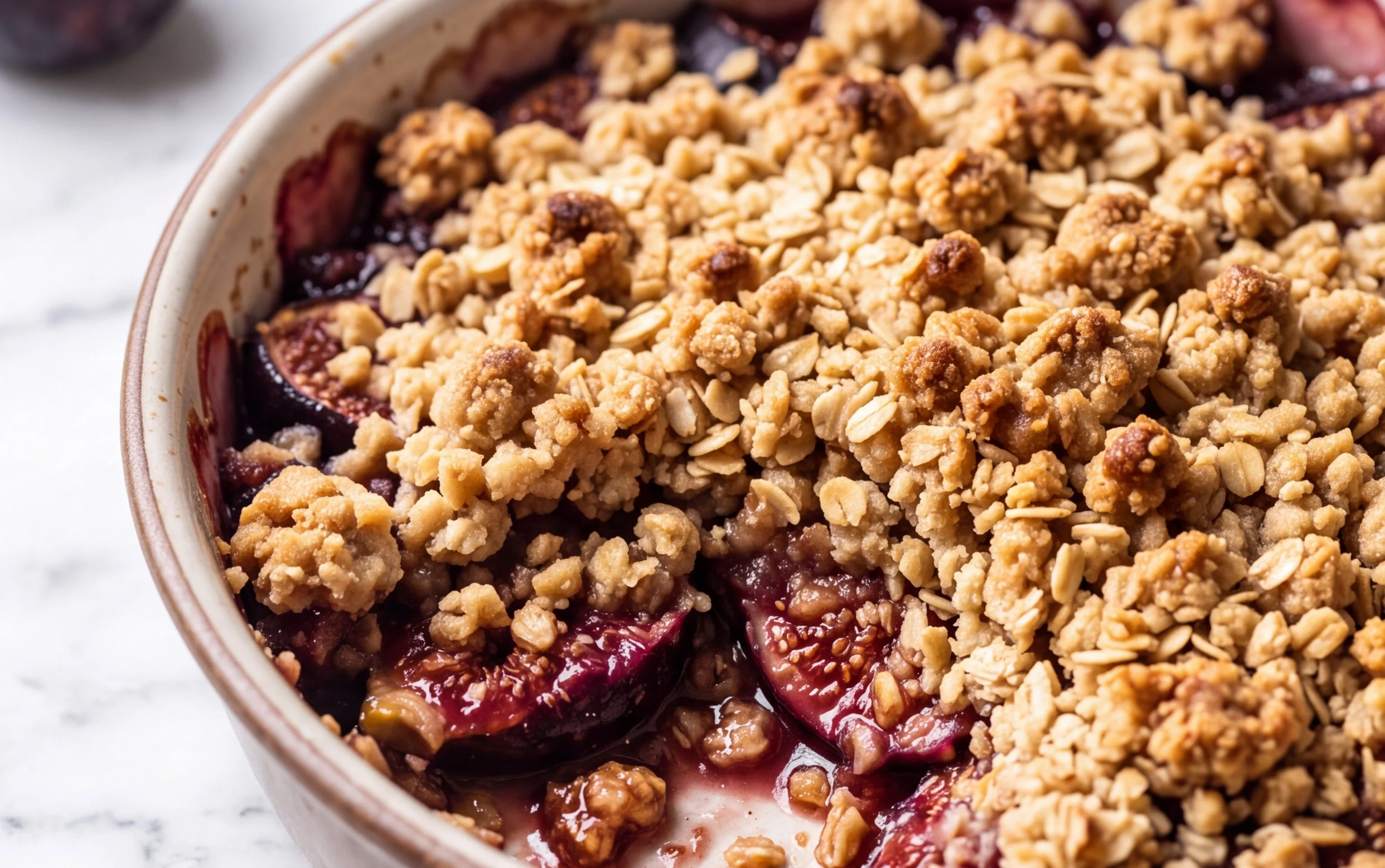 Crumble Figues Fraîches : Recette d&rsquo;Automne Inratable
